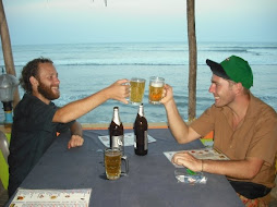 A beer on the beach