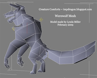Creature Comforts: Werewolf model