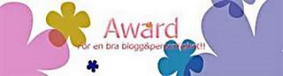 Award från Lantliv klicka på bilden så kommer ni till hennes blogg:)