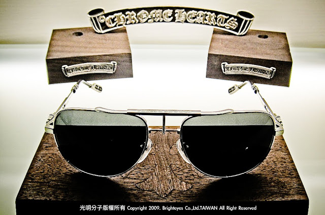美國 Chrome Hearts 銀飾眼鏡系列．王者降臨－光明分子．眼鏡