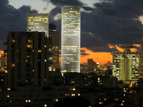 Tel Aviv - as viewed from Ramat Gan