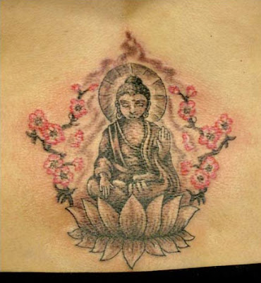 New Buddha Religious Tattoo