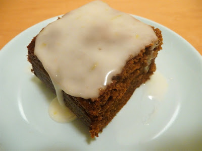 Nigella Lawson Ginger Cake With Lemon Icing - GreenStarCandy