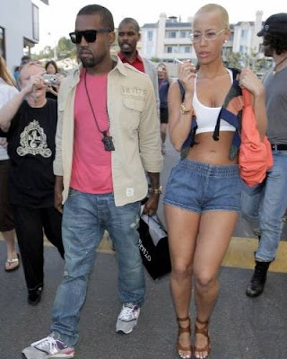 amber rose and kanye west at the beach. Kanye west auto tune songs