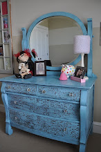 Silver Aqua Dresser