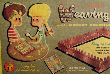 C. Dianne Zweig - Kitsch 'n Stuff: 1950's Pot Holder Weaving Loom By  Transogram Toys And Games: A Collectible To Remember