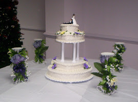 My first wedding cake