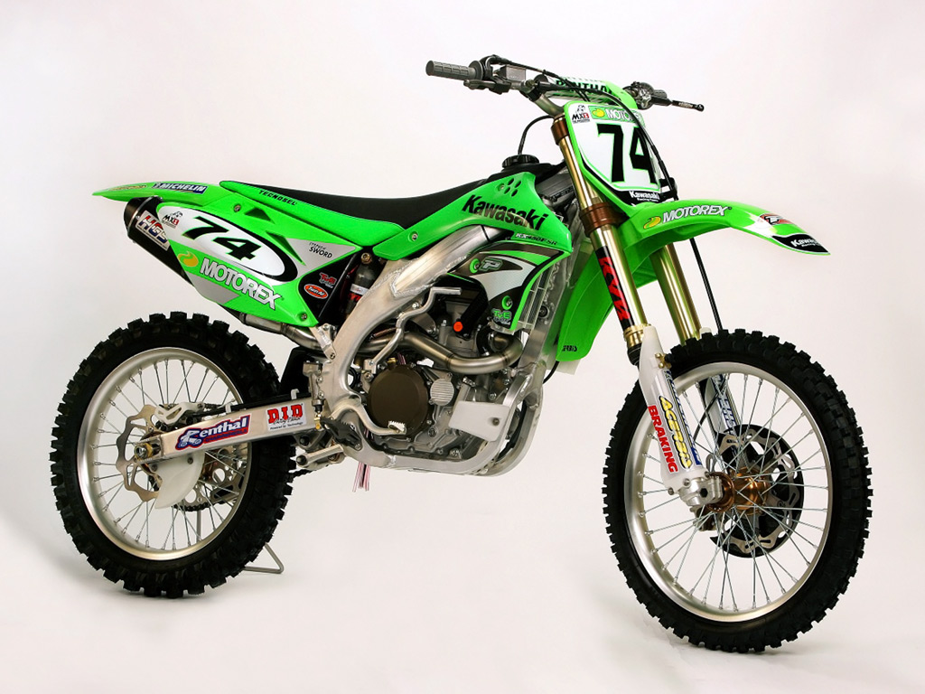 Wallpaper Super moto Kawasaki KX 450FSR