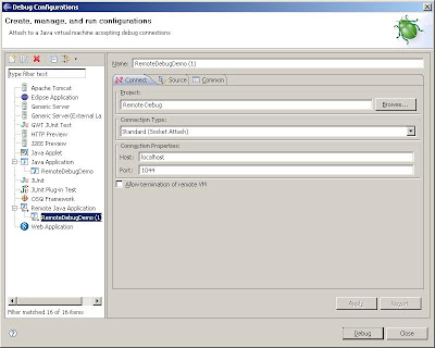 How to remotly debug java program using Eclipse