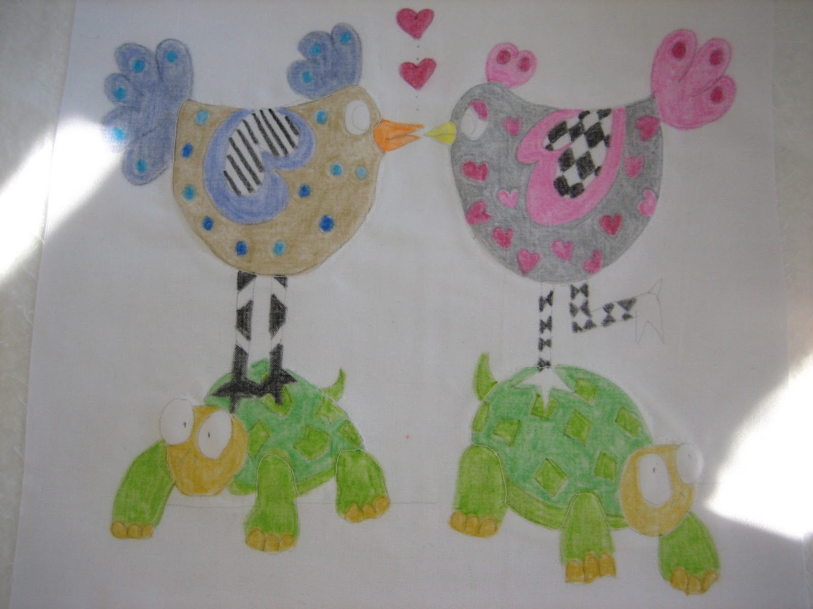 turtle doves figurines