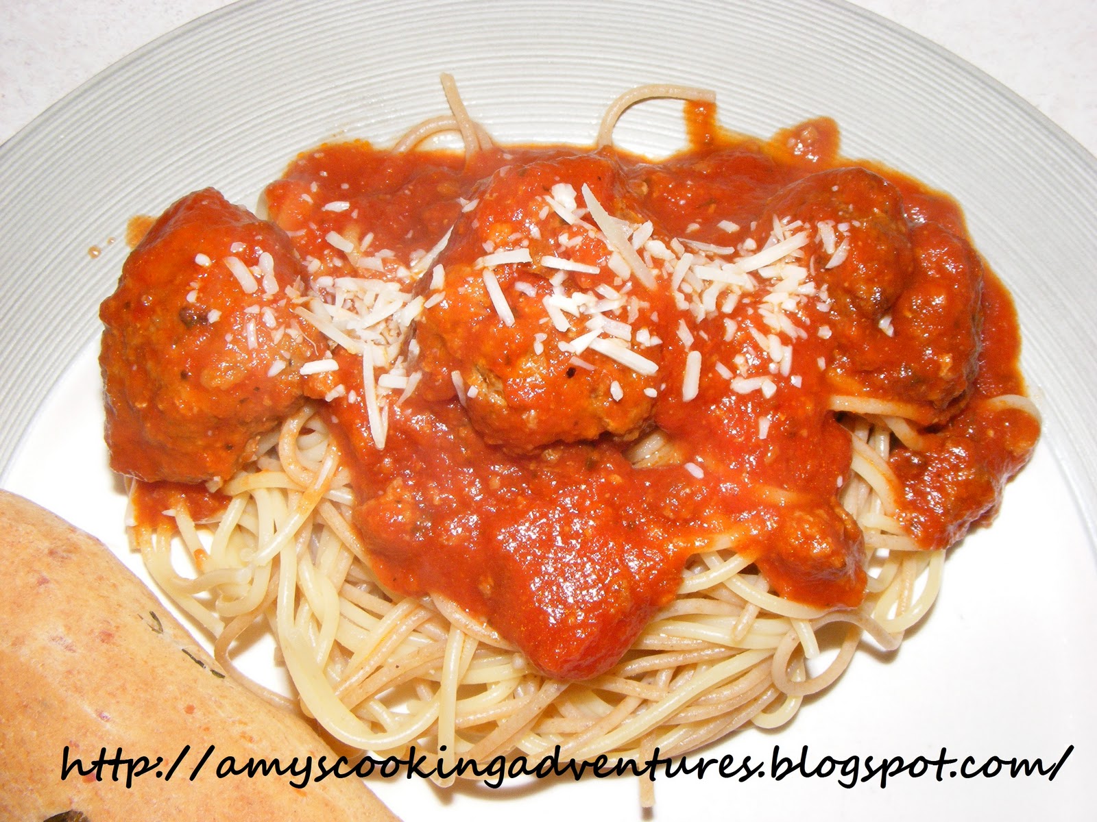 Amy S Cooking Adventures Slow Cooker Spaghetti Meatballs
