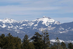 Mountains to the East of Pagosa Springs