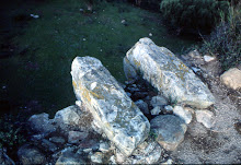 Ménsulas de la ladronera de Botafuego, una de ellas destruida en 2004.
