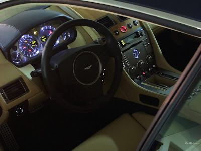 Aston Martin DB9 and Car Interior
