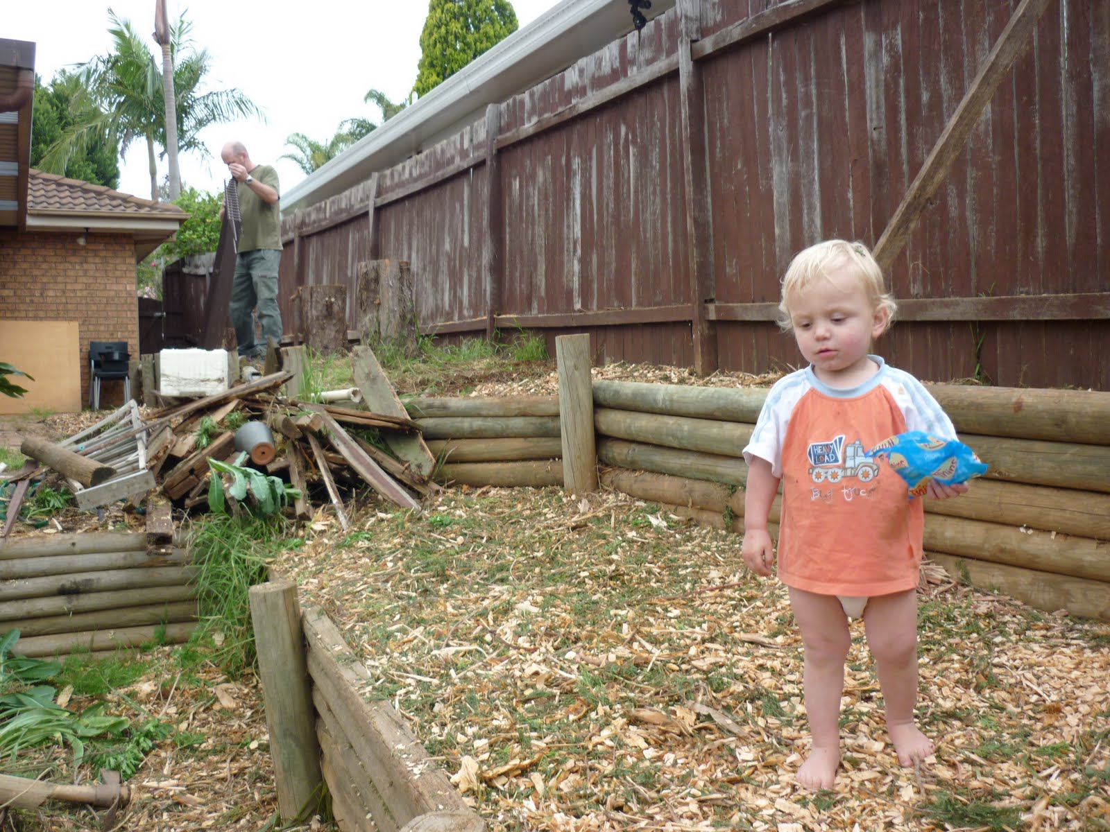 Everything has another use Fixing up the yard