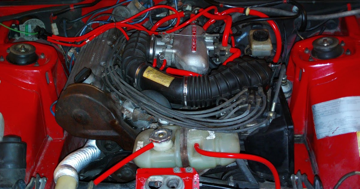 1979 Porsche 924 Workblog: The New Engine bay