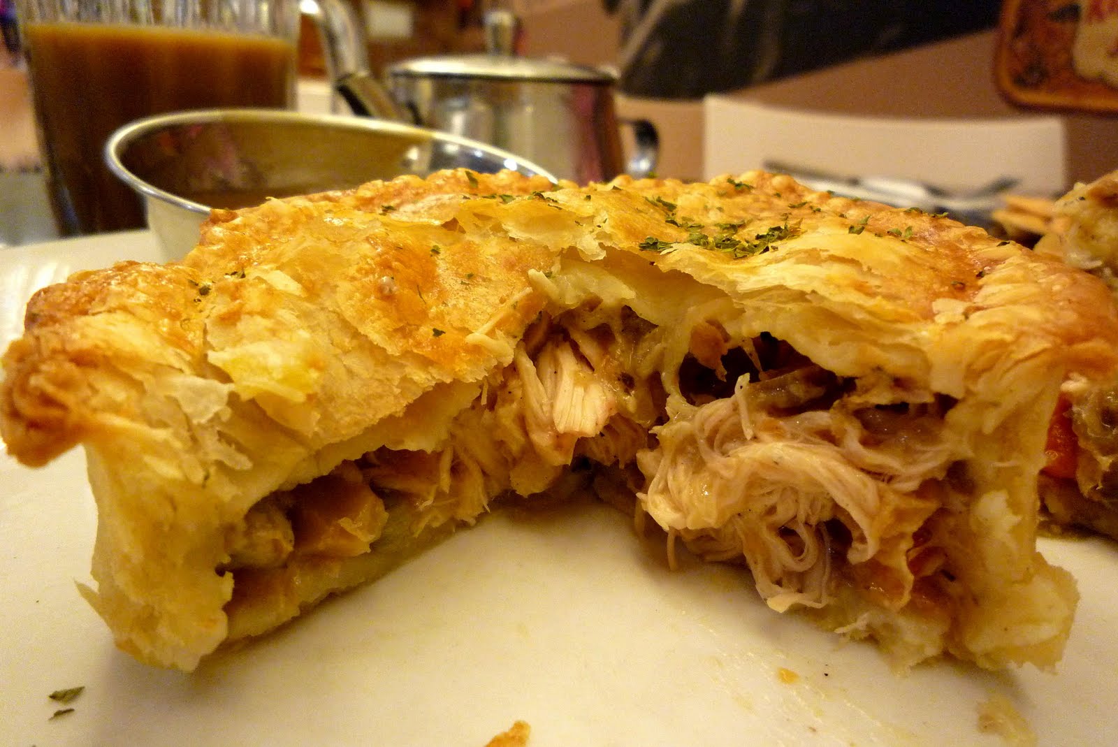 A Coffeeholic's Travel Tale Gourmet Chicken Pie at Dave's Deli