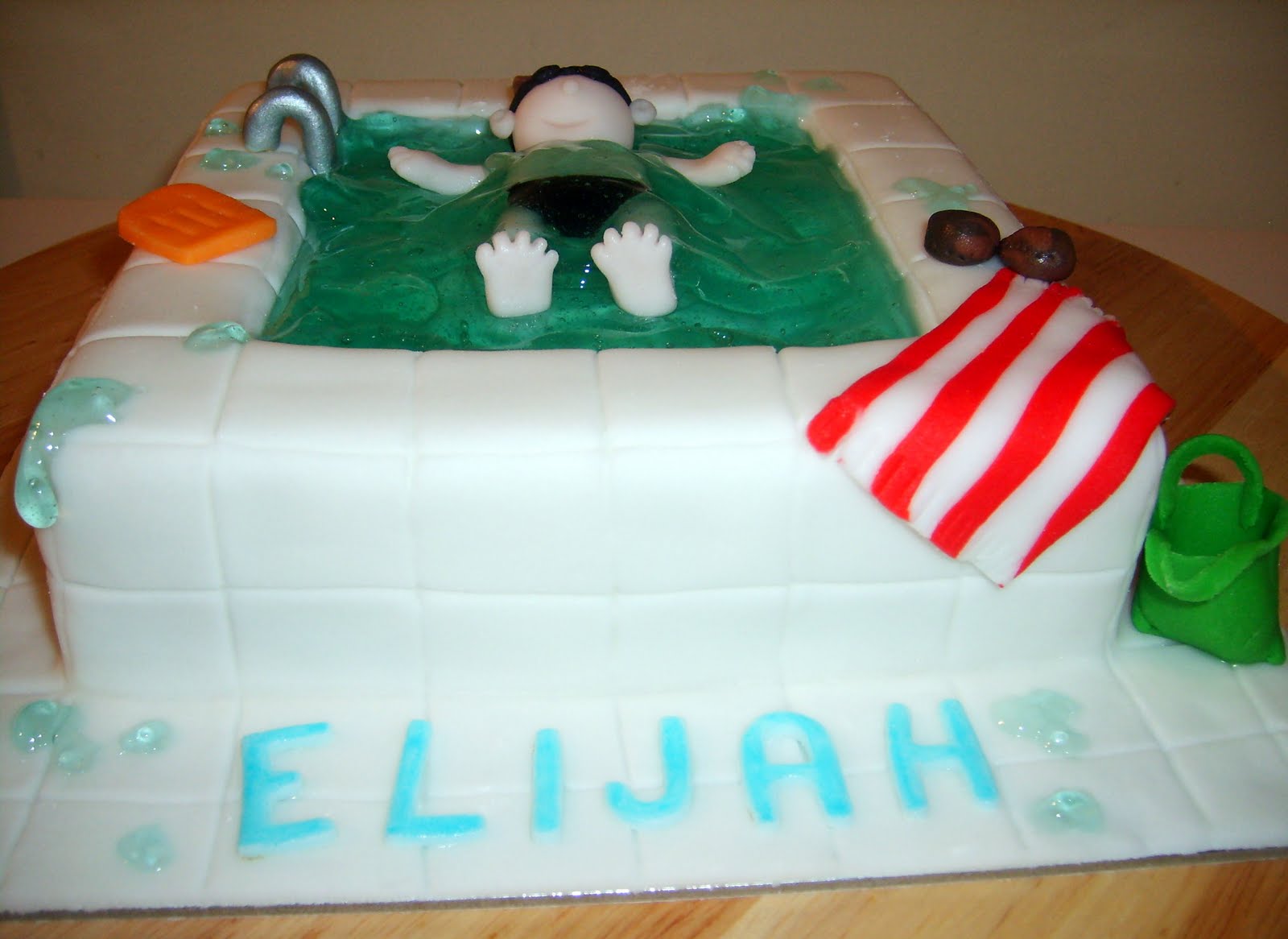 Caketopia: Swimming Pool Cake