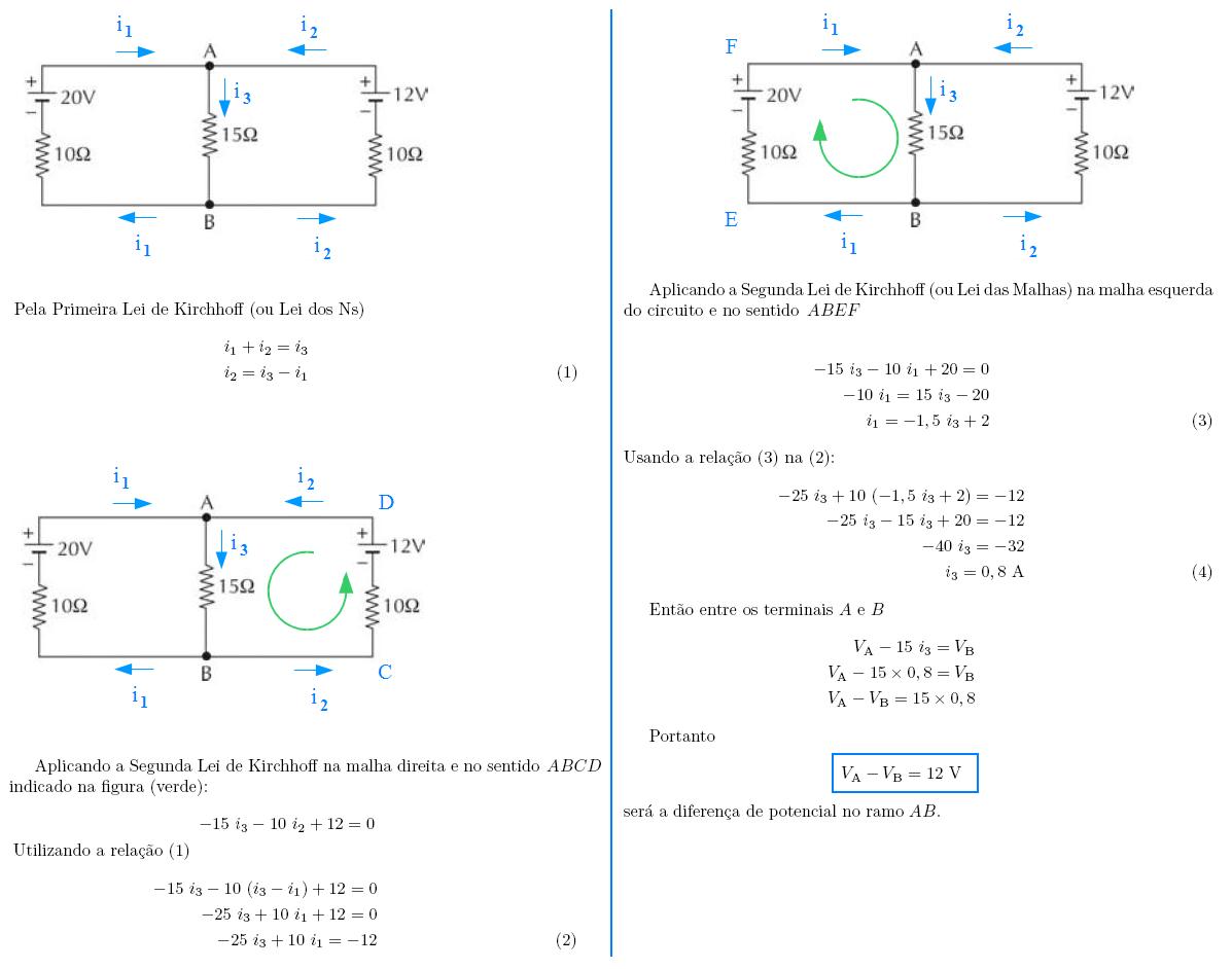 Lei De Kirchhoff Exercícios - NAZAEDU