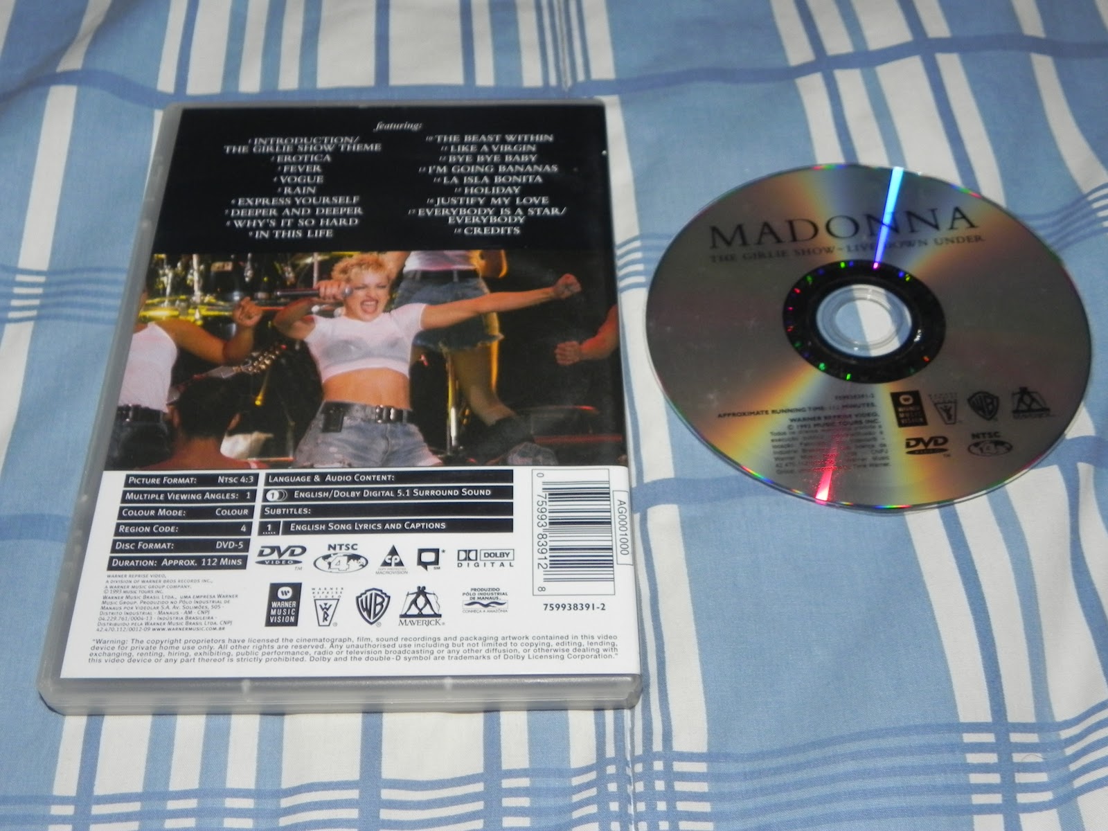 Publicafé Collection DVD The Girlie Show Live Down Under