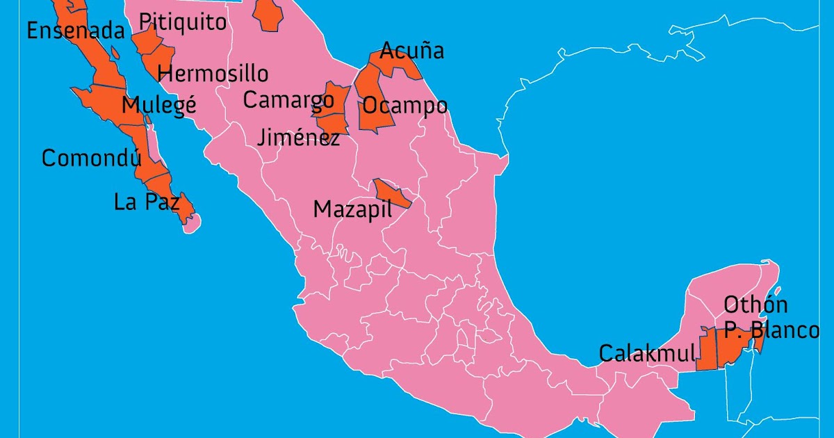 Datos y Numeritos MUNICIPIOS MÁS GRANDES DE MÉXICO