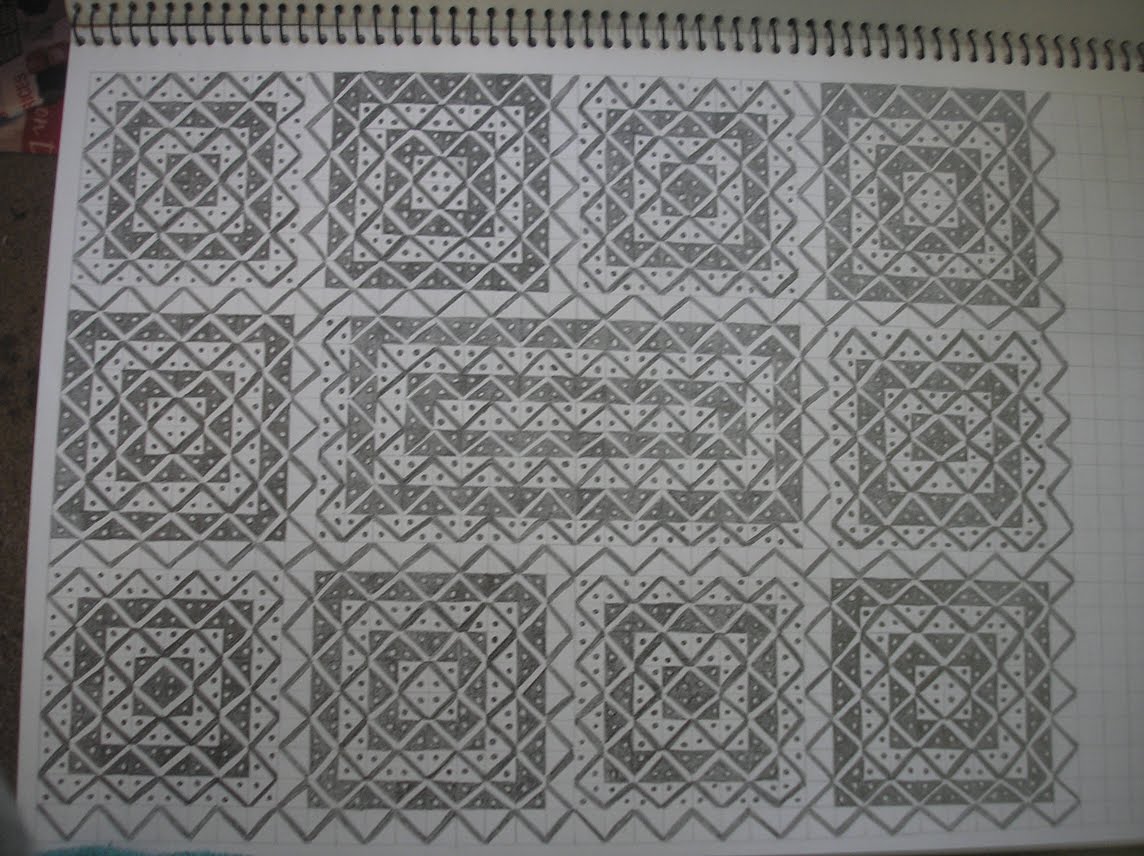 Nic's Design Blog: Pattern work