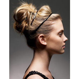 Long Bun Hairstyle Picture