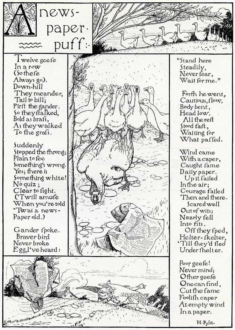 Howard Pyle March 24, 1885 A Newspaper Puff