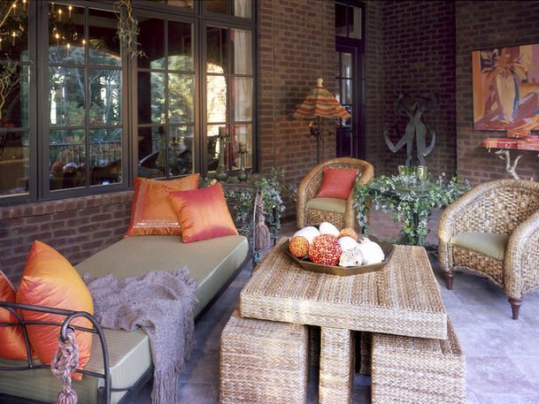 Colores para Decorar: Areas de descanso para porches
