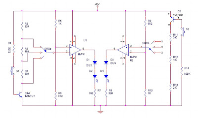 Free Schematic Diagram: Simple Transistor Tester