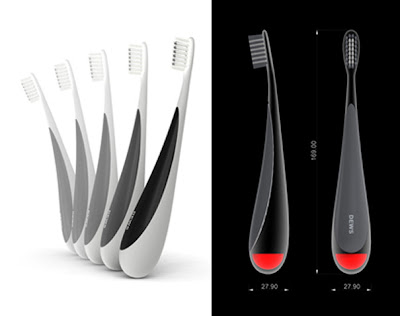 DEWS Toothbrush Concept: Self-Standing Toothbrush