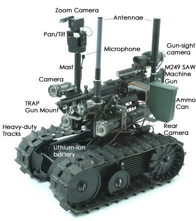 CONTOH ROBOT MILITER