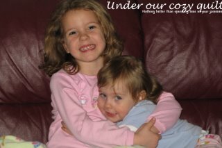 Under our cozy quilt