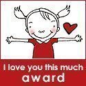 I love you this much award.