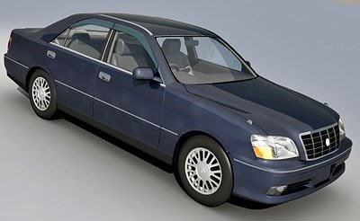 Toyota Crown Majesta 3d model