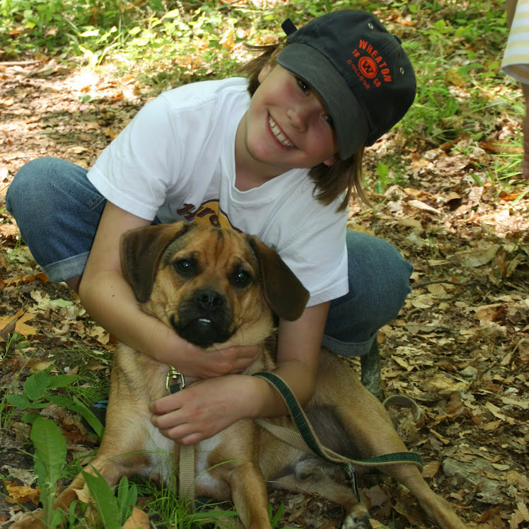 Mia dog and her Dog