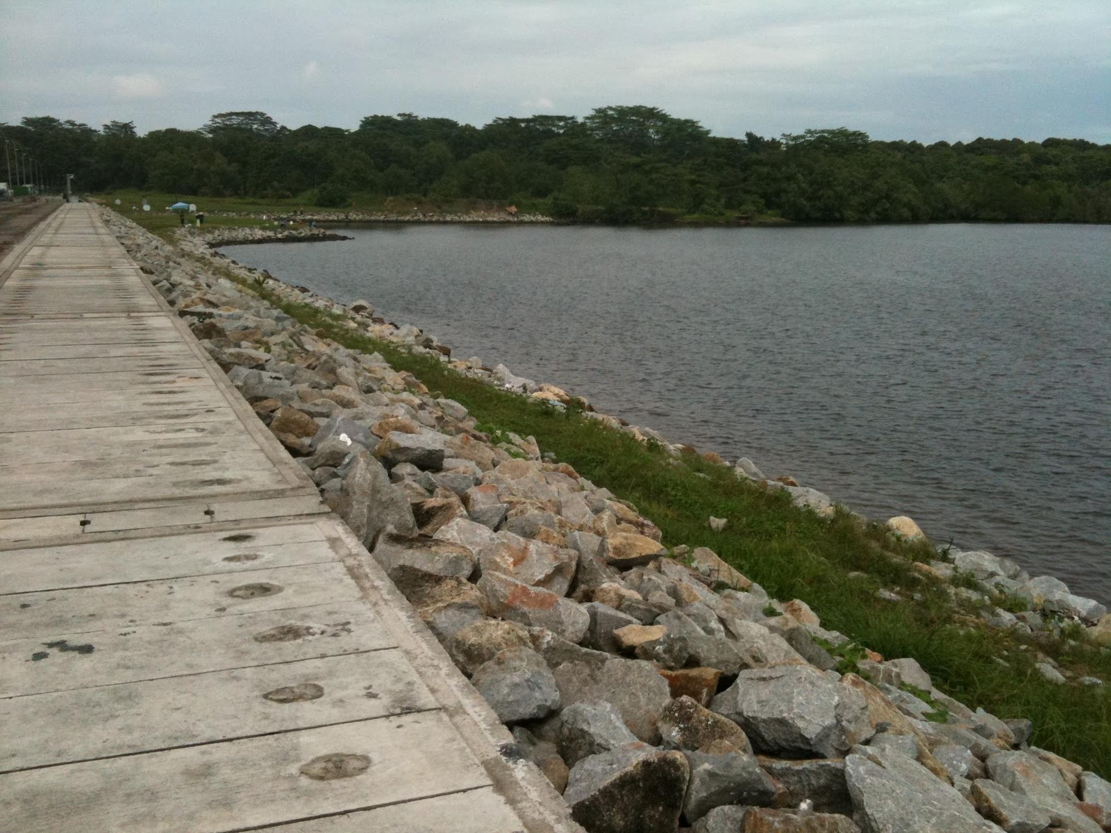 Fisherman Kaki Recce at Yishun Dam