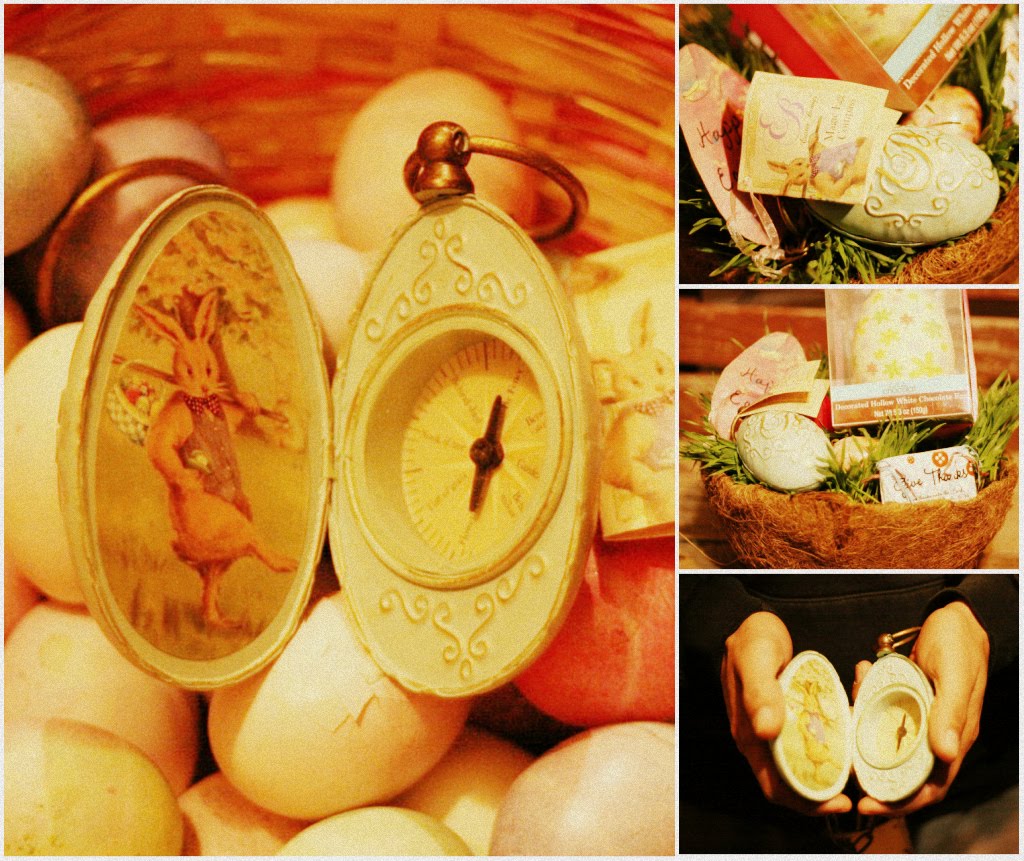 The Williams life.... Easter Bunny's "Magic Egg Compass"