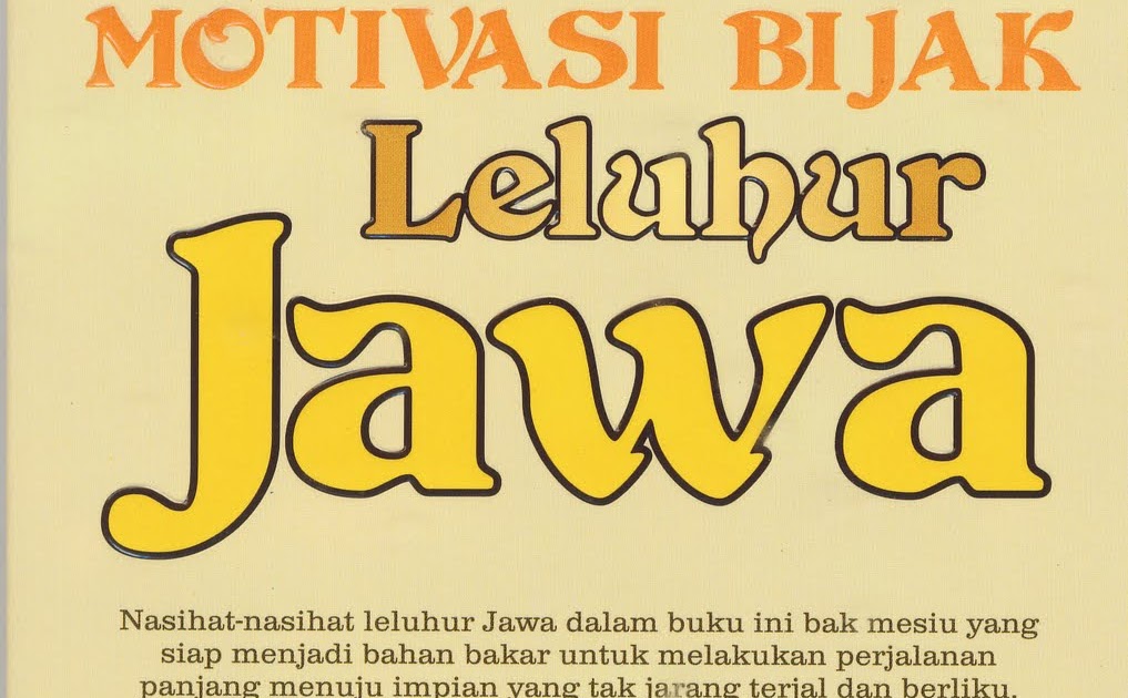 Kumpulan Kata  Bijak  Leluhur Jawa  Kuno  i Carta De