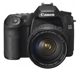 The new Canon EOS 50D Digital SLR