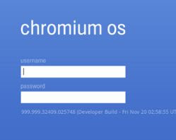 accedi a Google Chrome OS
