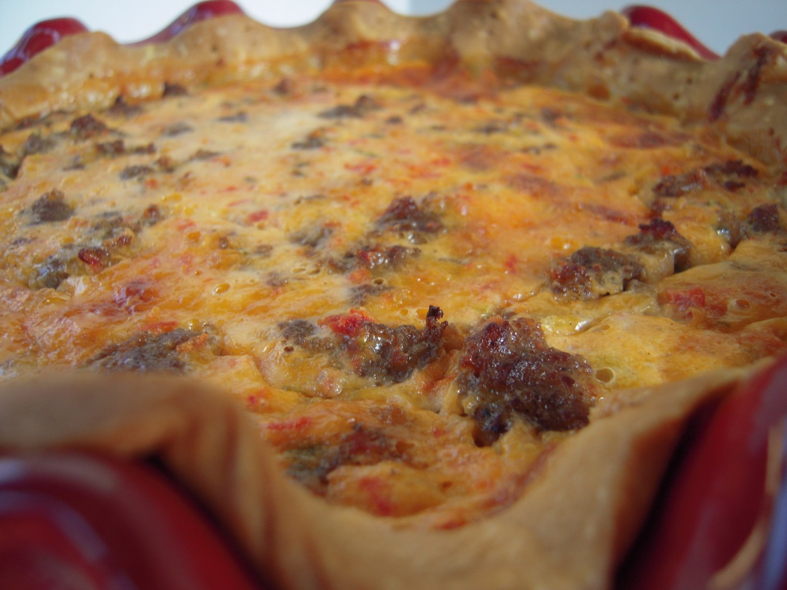 Southwestern Sausage Quiche Plain Chicken®