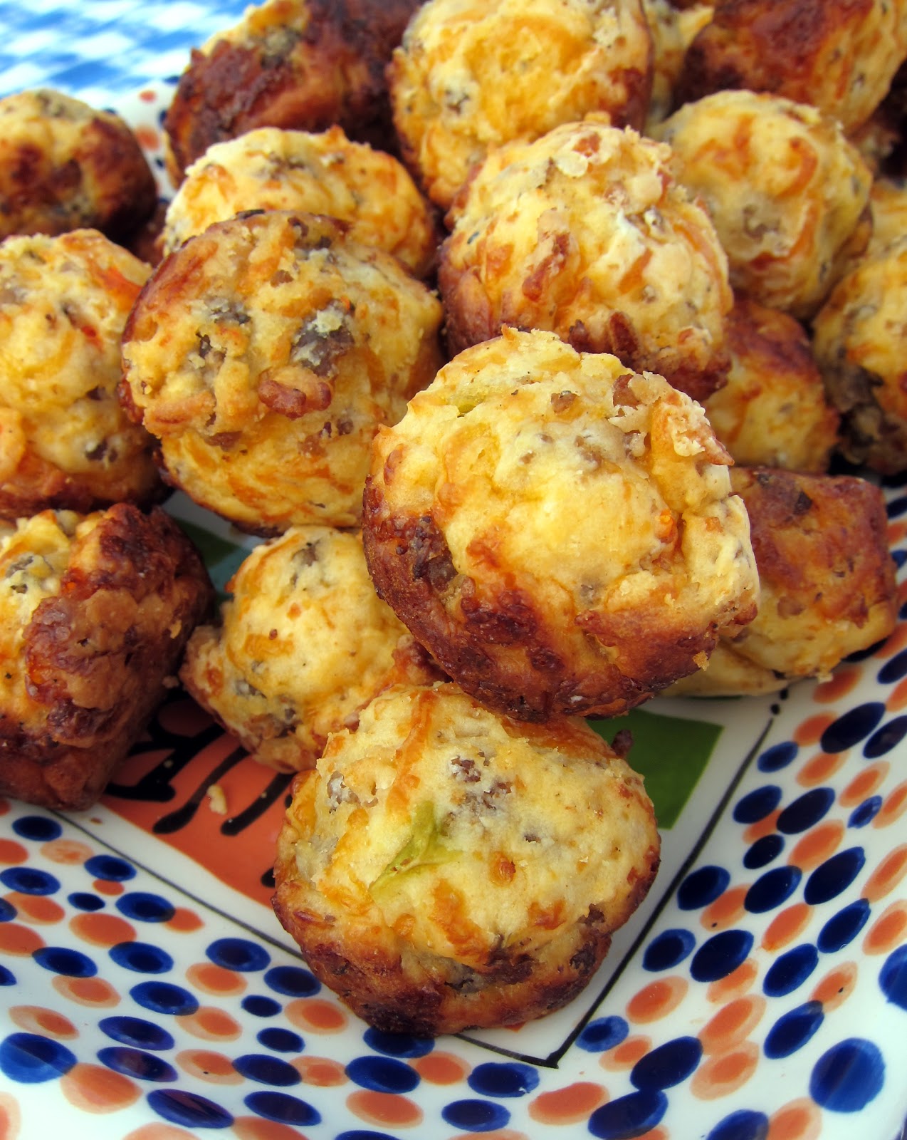 Sausage & Cheese Muffins Football Friday Plain Chicken®