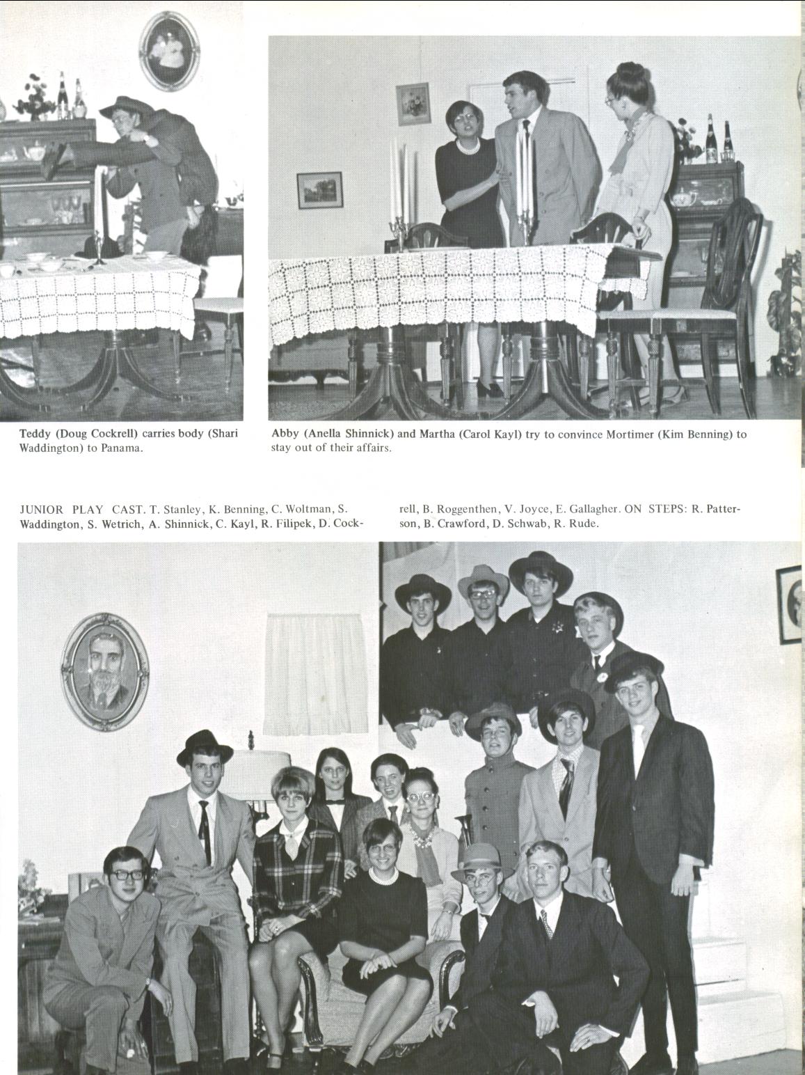 Redfield High School Class of 1970 40 Year Reunion Senior Annual 1970