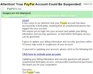 paypal phishing