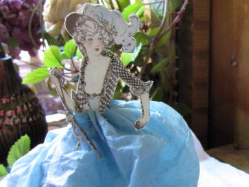 Tissue paper doll 2