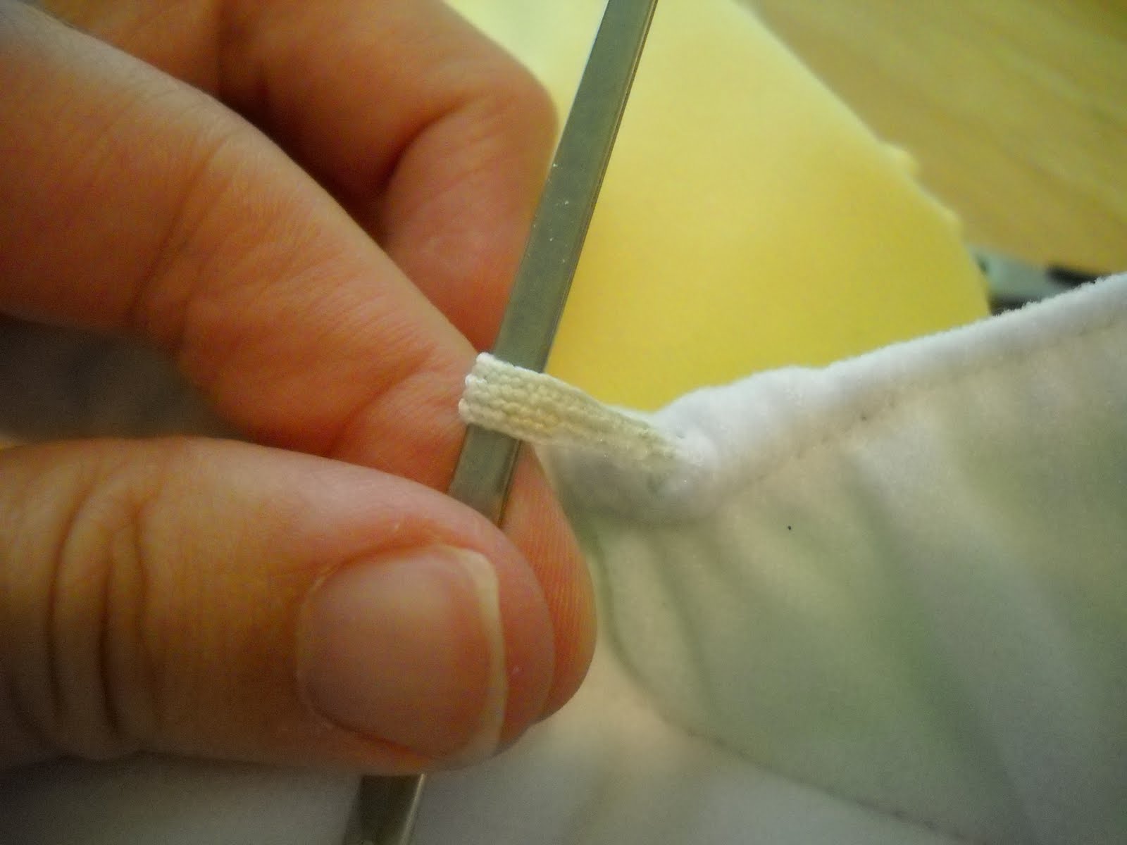 TurtleBug Sewing Replacing Elastic in an AIO