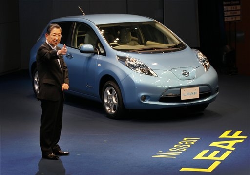 Nissan electric car 2010 range #7