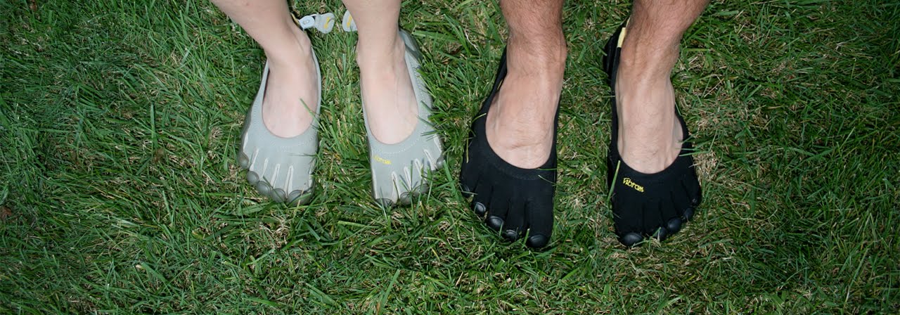 running in vibrams on concrete