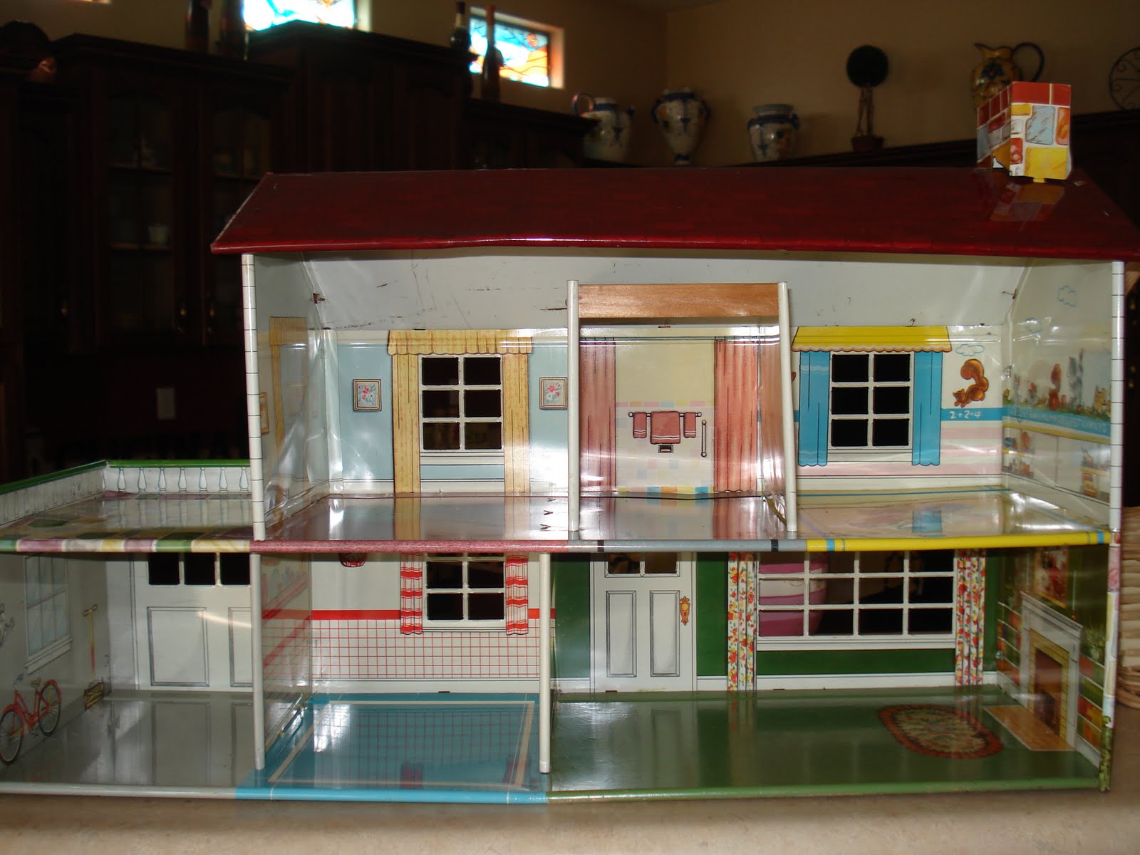 Short and Sweet: A dollhouse~~~~Past and Present